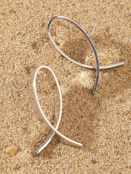SALTY Contemporary Pinnacles Drop Earrings