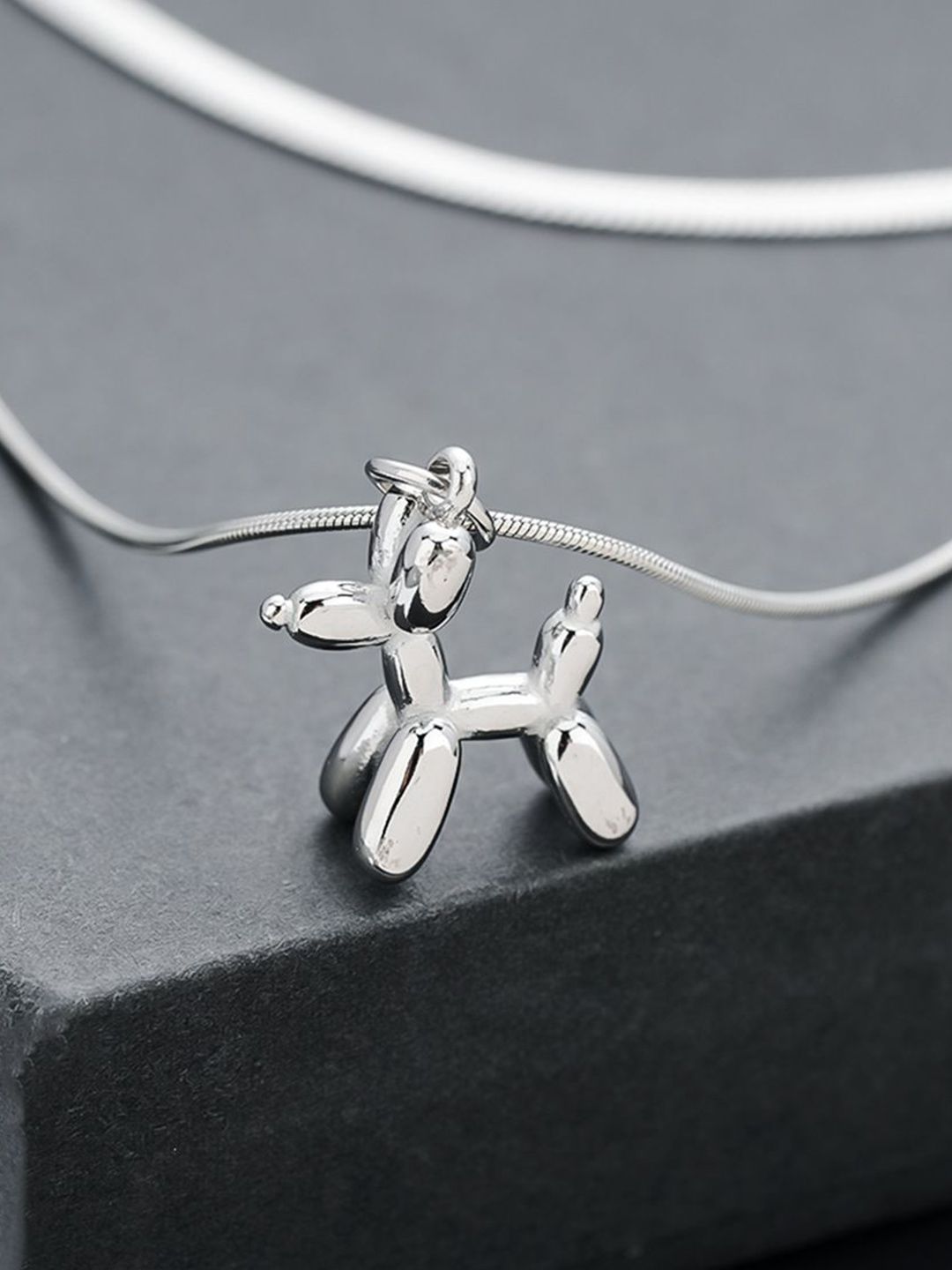 Stainless Steel Silver-Plated Chain