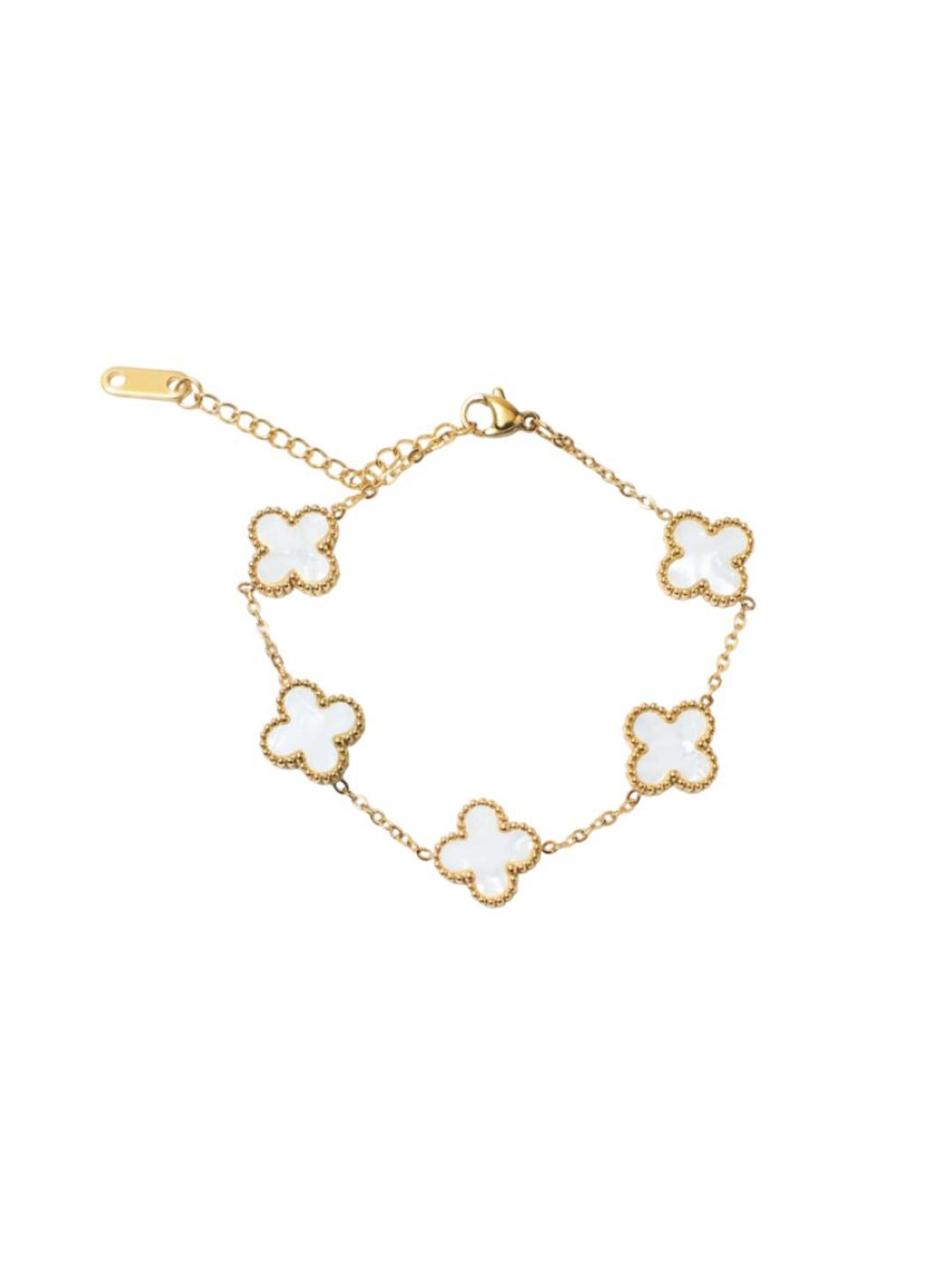 SALTY Pack of 2 Women Victorian White Bracelet