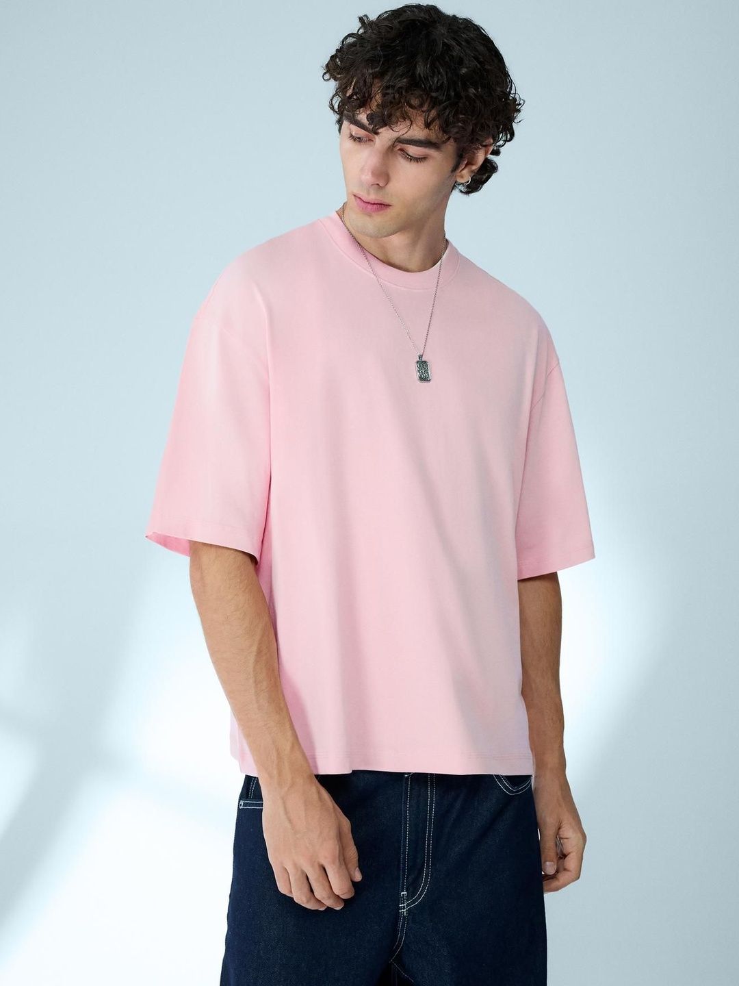 Boxy short sleeve T-shirt