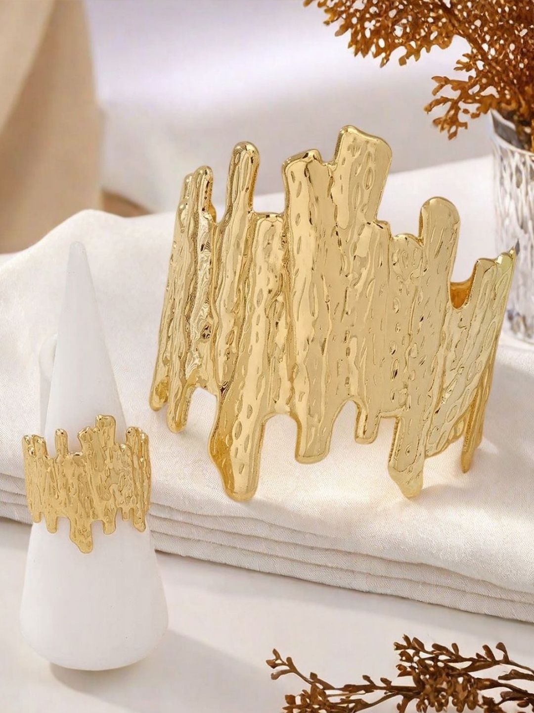 Gold-Plated Jewellery Set
