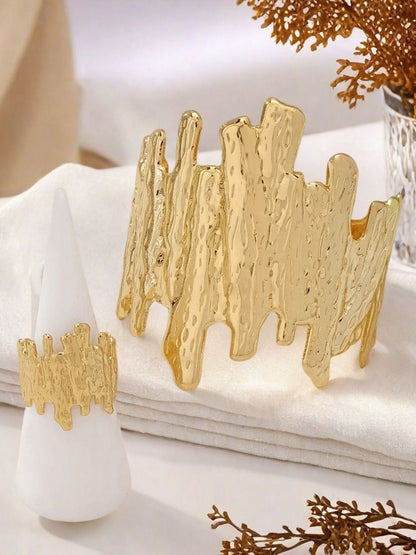 Gold-Plated Jewellery Set