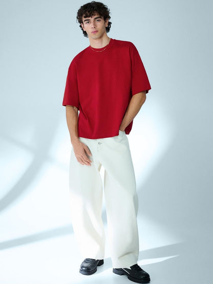 Boxy short sleeve T-shirt