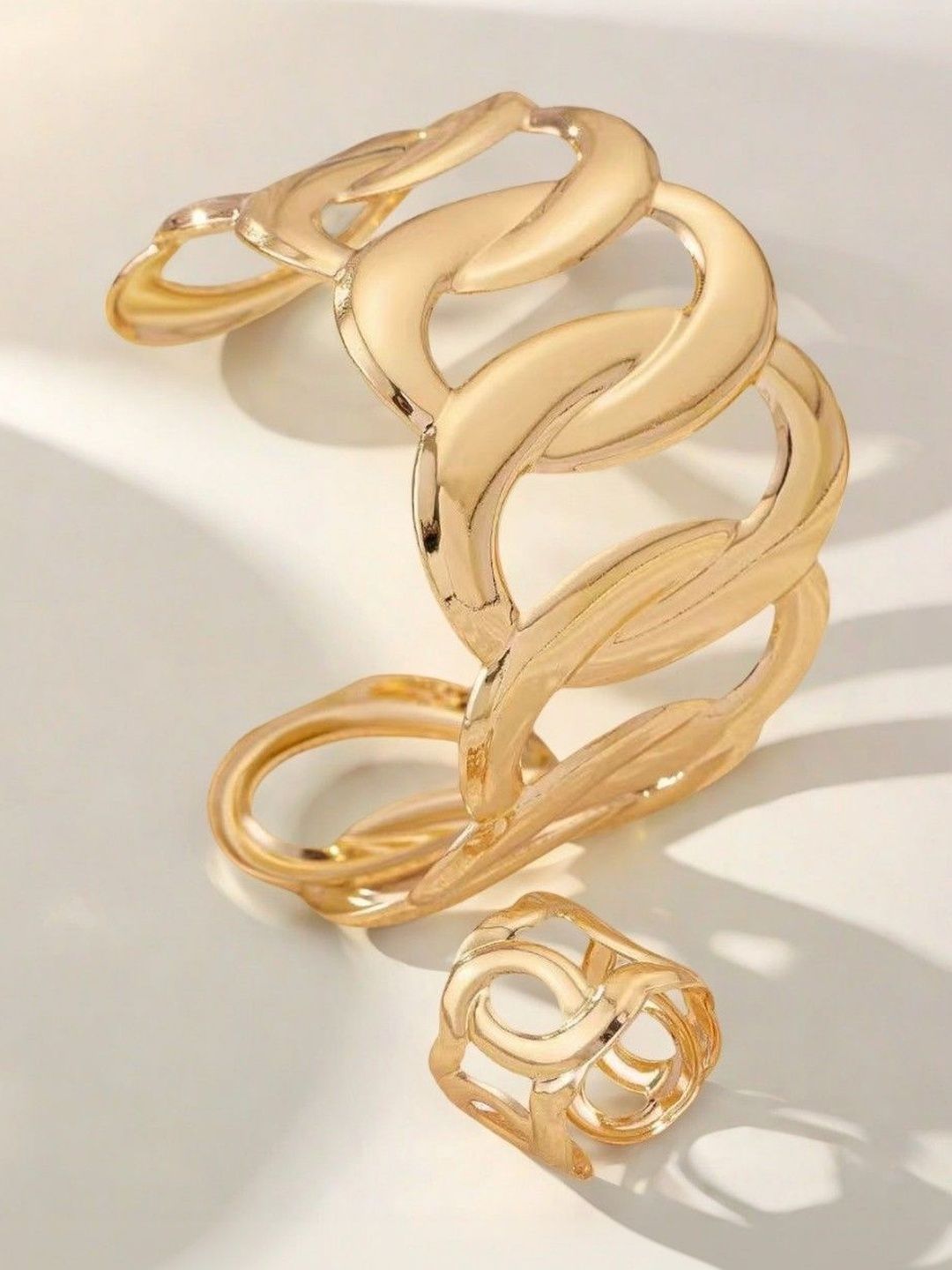 Gold-Plated Jewellery Set