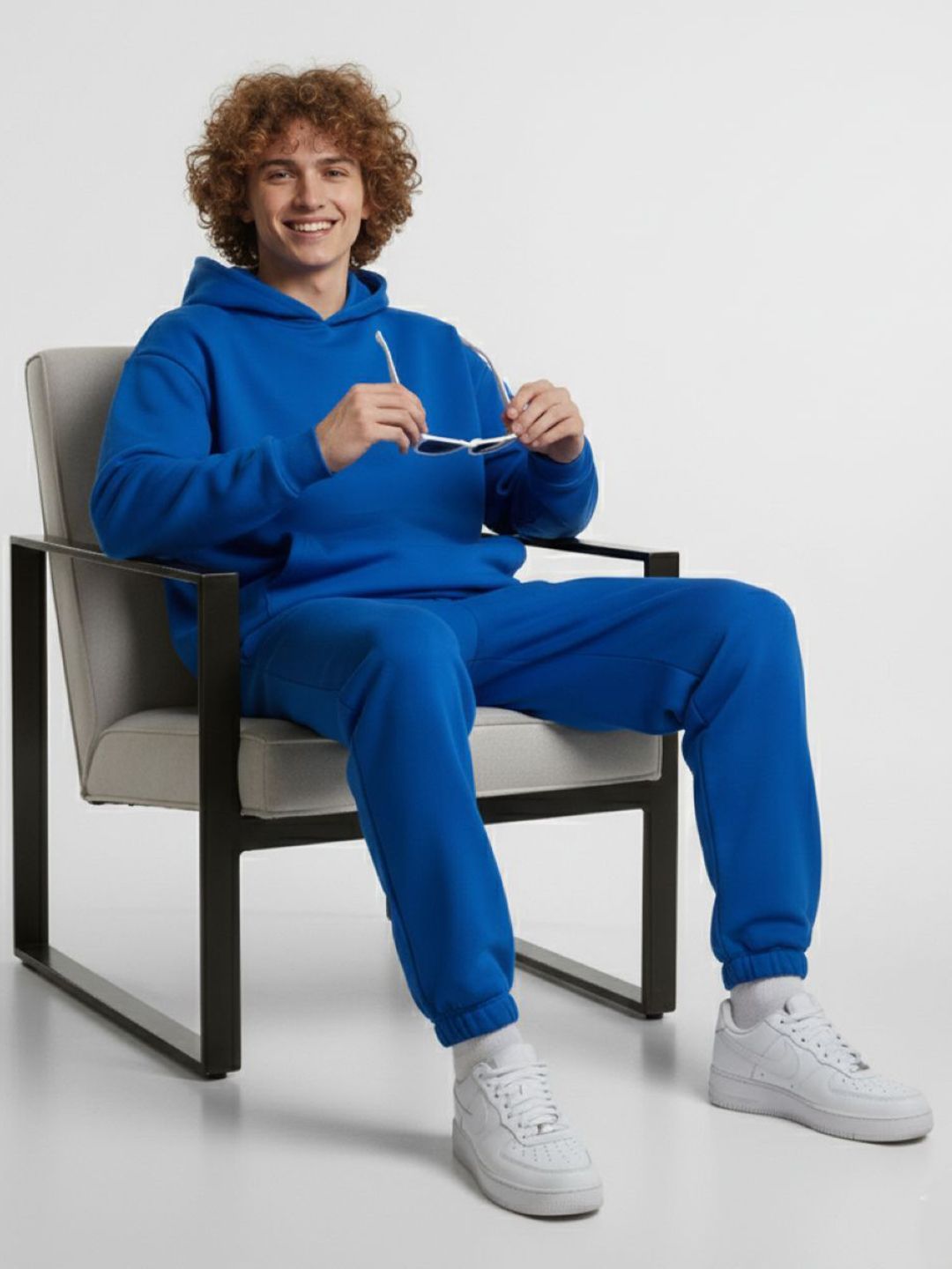 Men Hooded Long Sleeves Sweatshirt