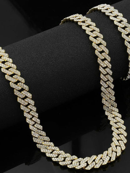 SALTY Men Stainless Steel Necklace With Bracelet Jewellery Set