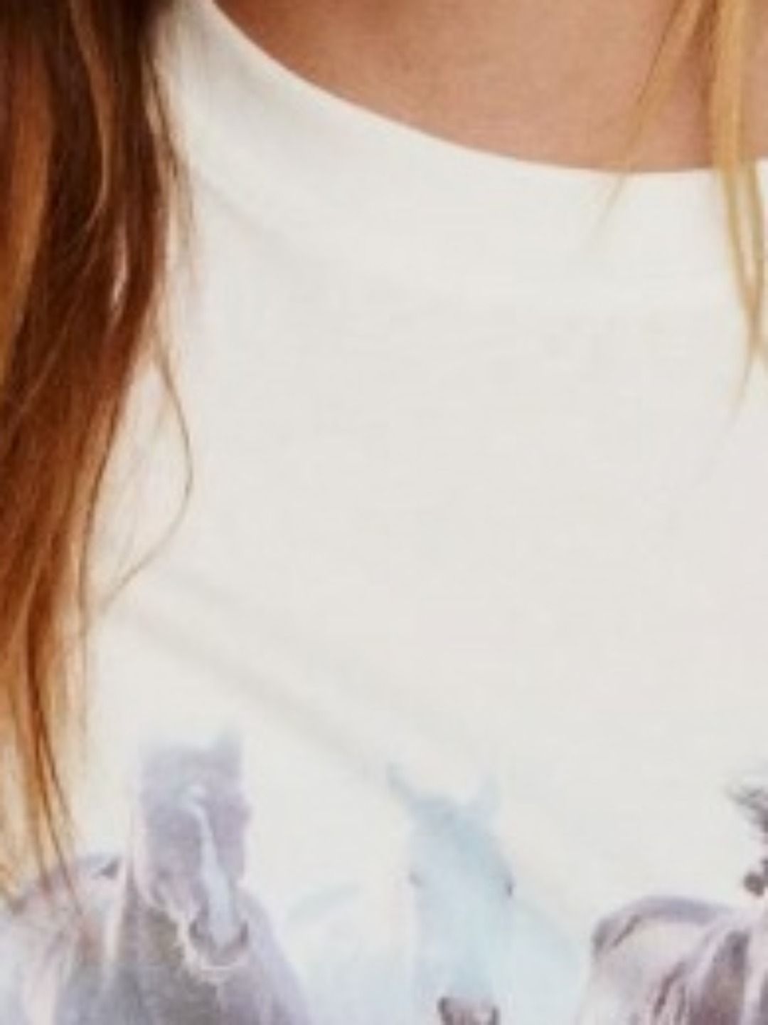 Short sleeve T-shirt with print