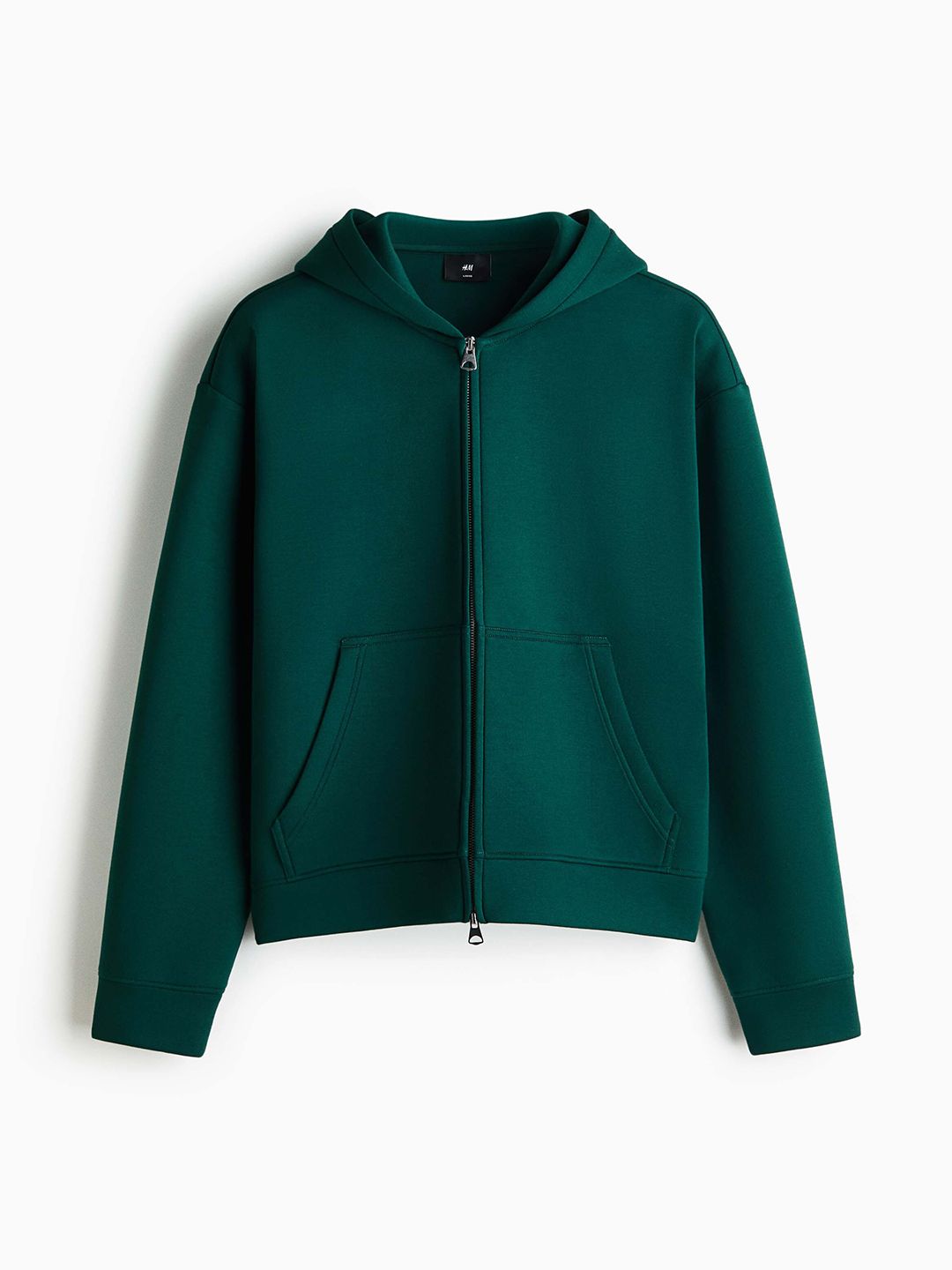 Loose Fit Zip-Through Hoodie