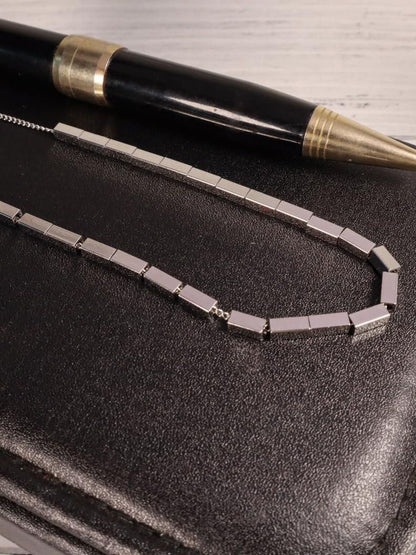 SALTY Classic Silver Link Necklace & Chain