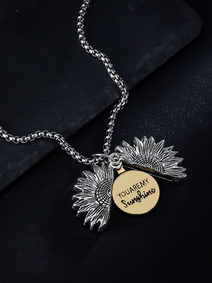 Stainless Steel Silver-Plated Necklace