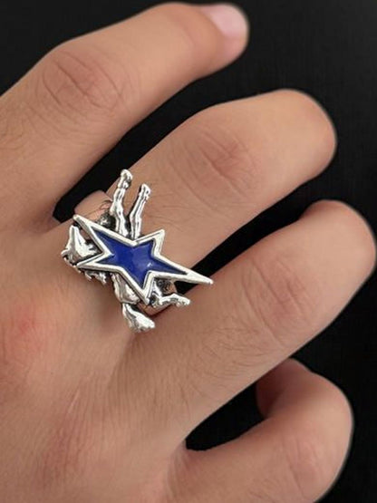 Silver-Plated Finger Ring