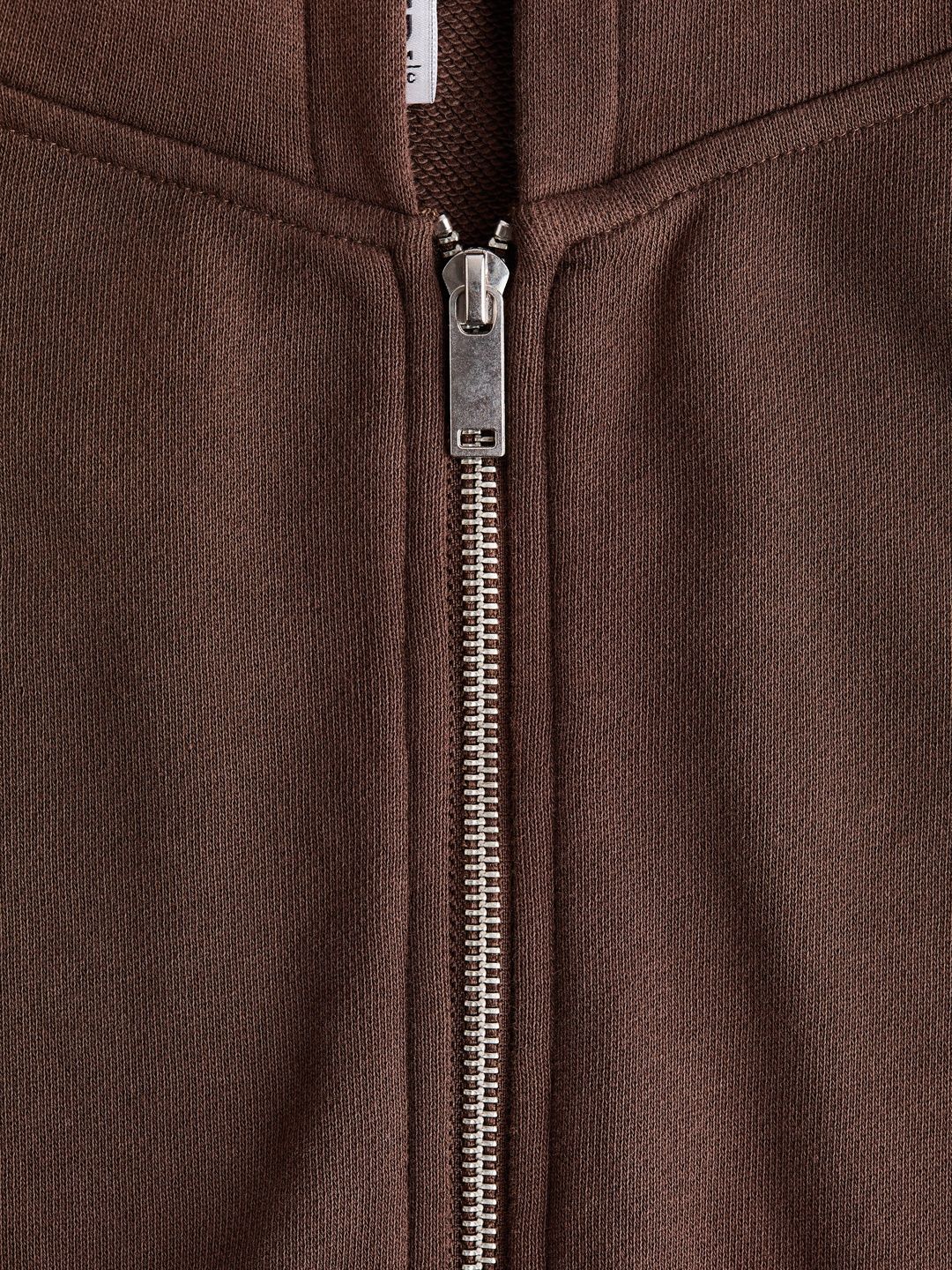 Drawstring Zip-Through Hoodie