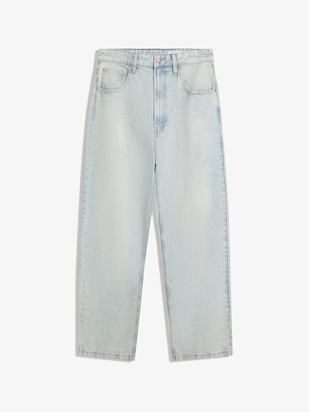 Pure Cotton Baggy Jeans
