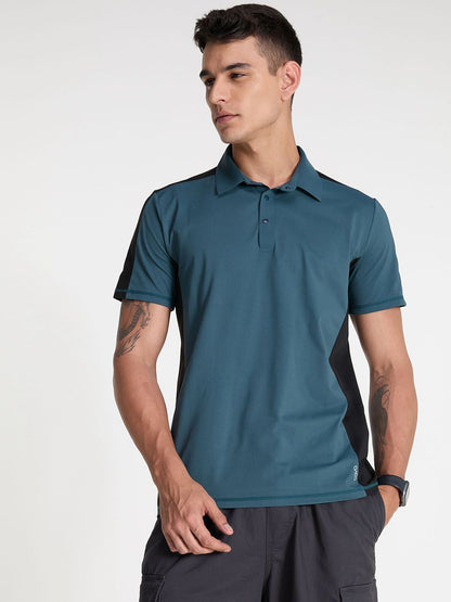 Jade Contrast Bonded Polo