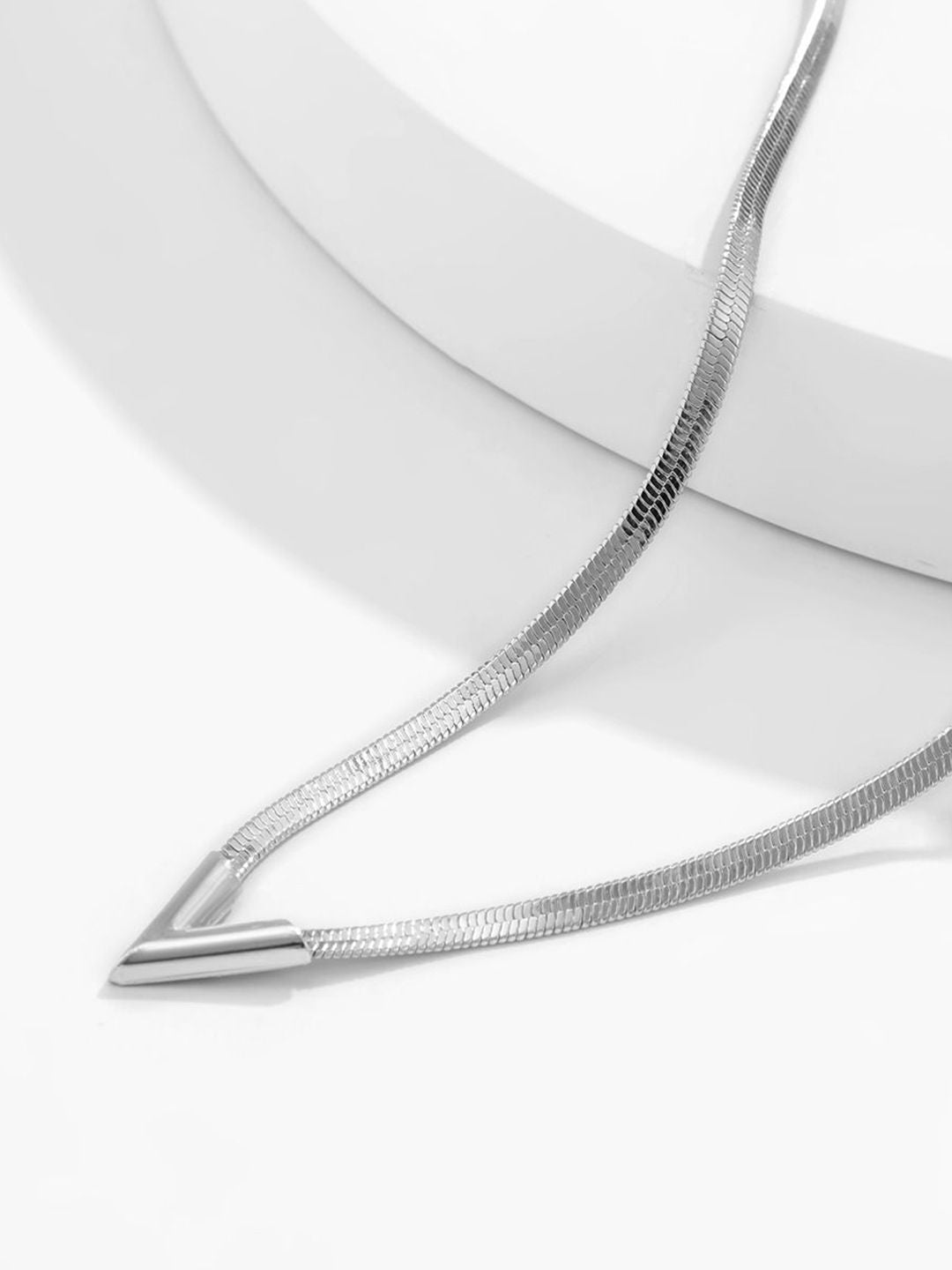 Silver-Plated Minimal Chain