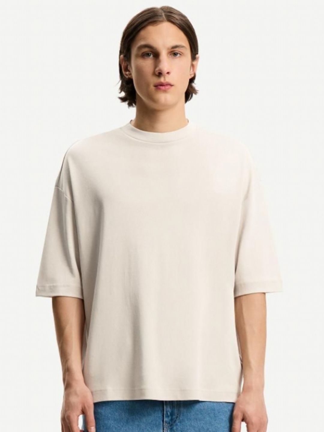 Boxy short sleeve T-shirt