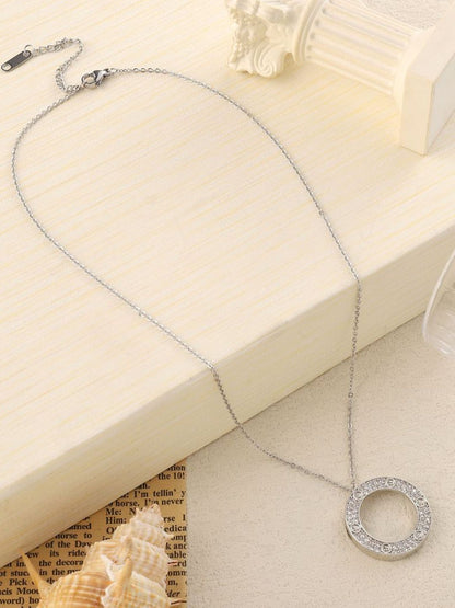 SALTY Circular Wheel Charm Pendant & Chain