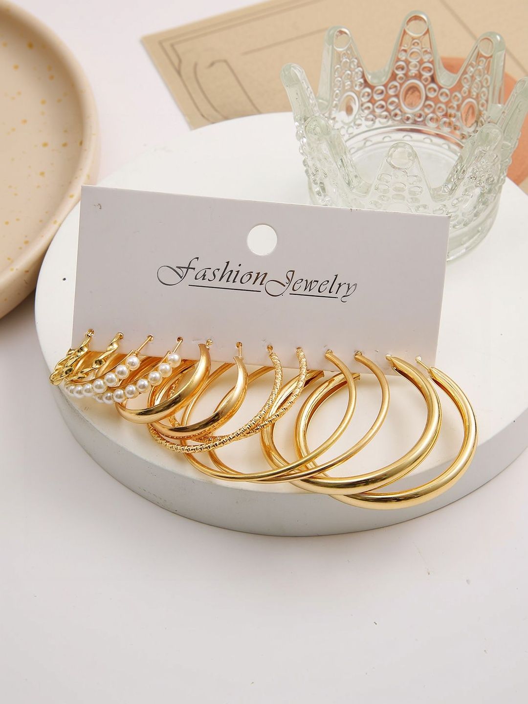 Classic Half Hoop Earrings