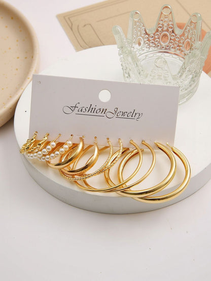 Classic Half Hoop Earrings