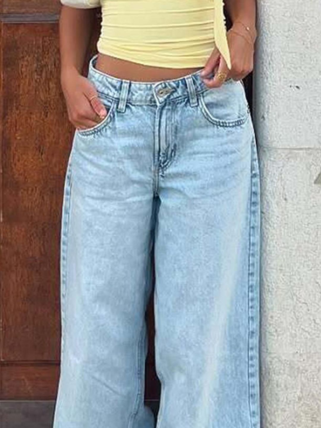 Pure Cotton Boyfriend Jeans