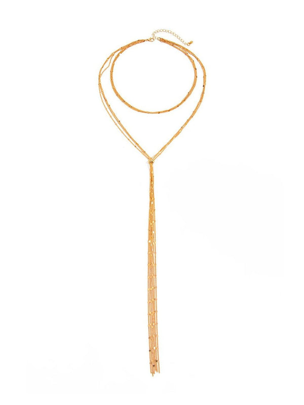 Copper Copper-Plated Enamelled Necklace