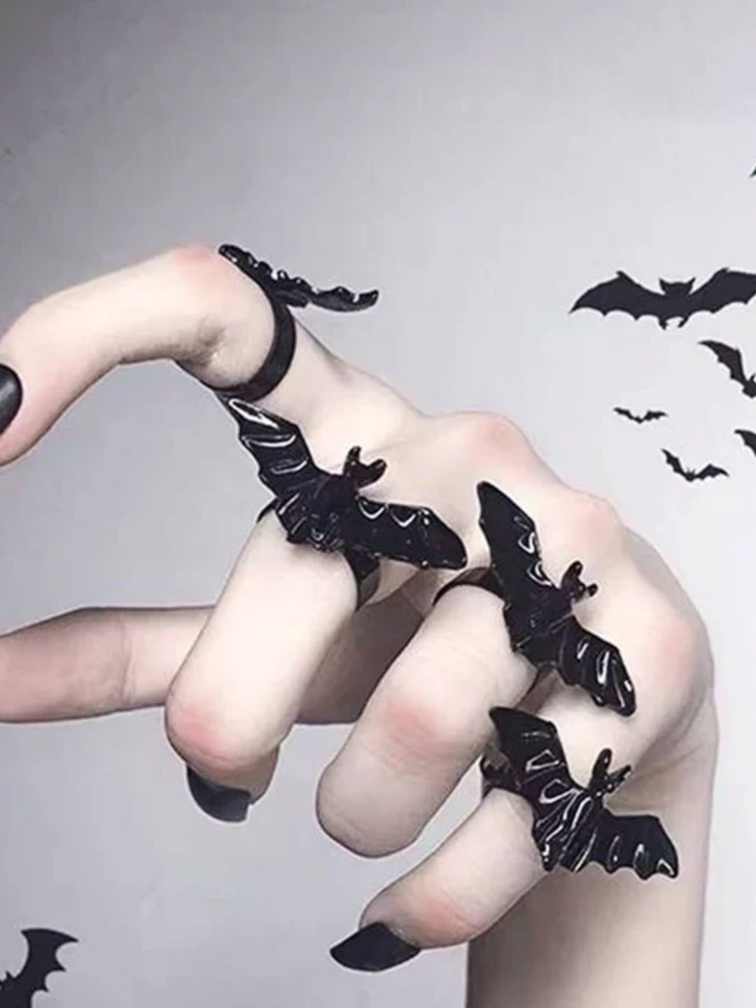 SALTY Pack of 2 Women Vampire Flight Ring