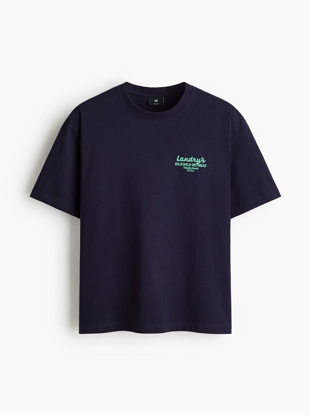 Graphic Printed Round Neck Cotton T-Shirt
