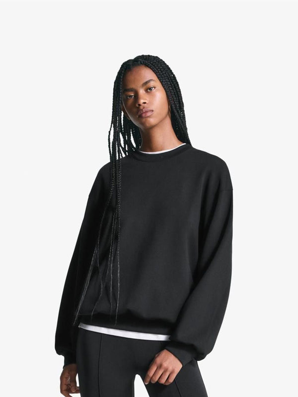 Oversize soft modal blend sweatshirt