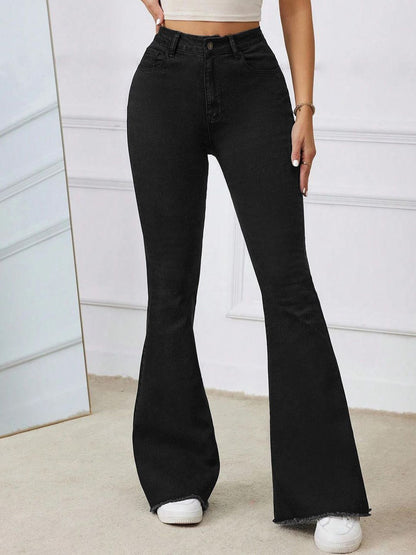 Women Bootilicious Bootcut High-Rise Stretchable Cotton Jeans