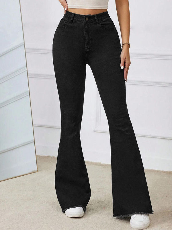Women Bootilicious Bootcut High-Rise Stretchable Cotton Jeans
