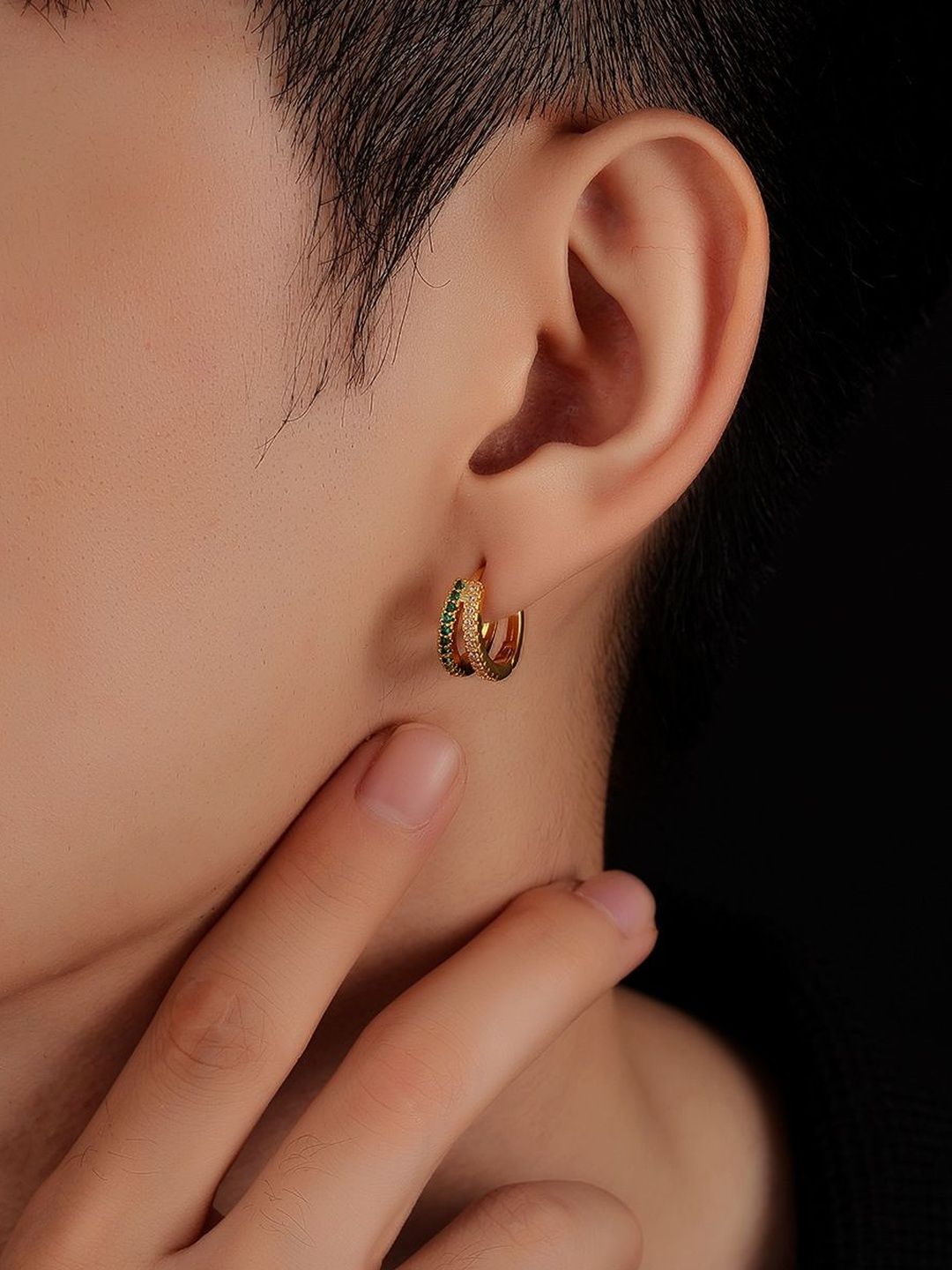 Classic Half Hoop Earrings