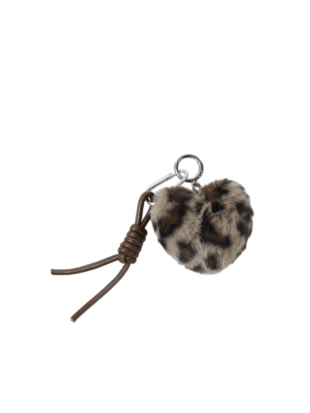 SALTY Fur Heart Bag Charm