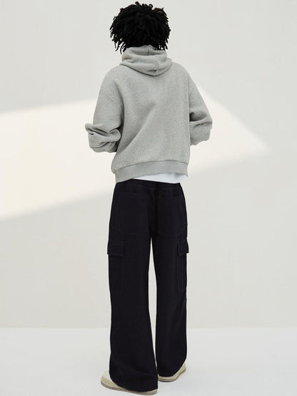 Men cargo parachute jeans