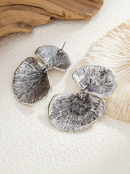 Oval Drop Earrings