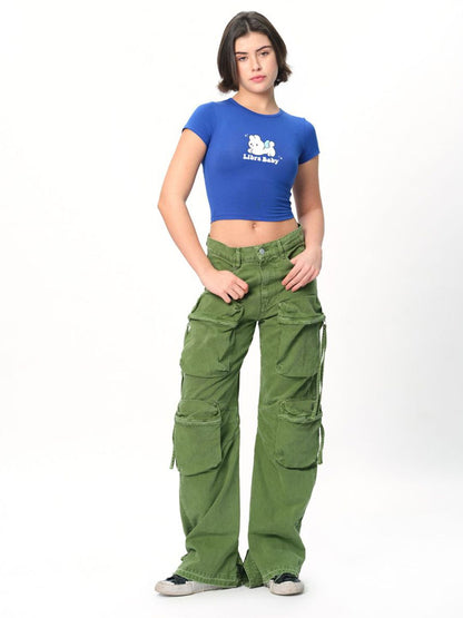 Women Printed Slim Fit T-shirt