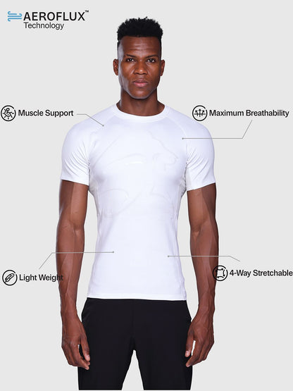Compression Round Neck T-shirt