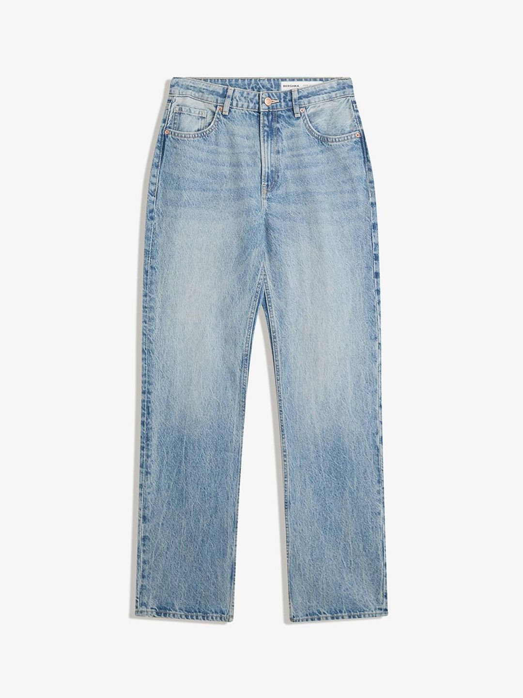 Pure Cotton Straight Fit Jeans