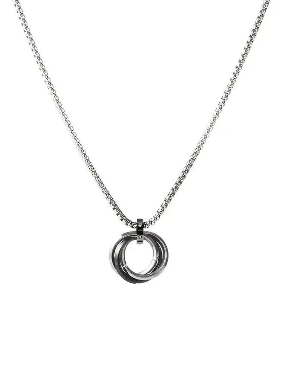 SALTY Pack of 2 Men Rocky Silver Chain