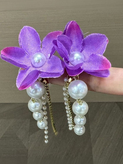 Floral Drop Earrings