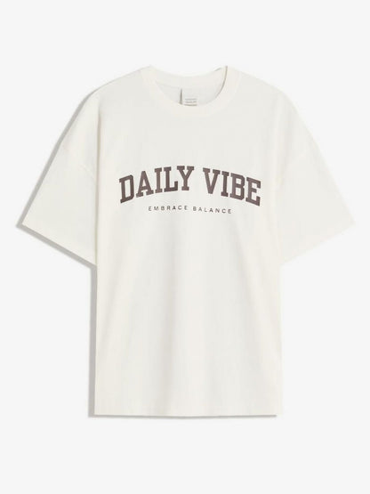 Short sleeve T-shirt with print